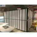 Transparent Crystal Folding Doors